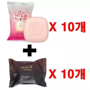 Разработка завода по производству мыла Hera Jiil, 10 мыл GK Sweet Perfume + 10 мыл Hera Jiil Butterfly Counselor, 70 г, 1 набор