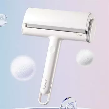 Разрываемый рулон бумаги липкий роликовый пылеулавливатель для шерсти домашних животных, одежды, средства для удаления спутанных волос на коврах сменные аксессуары для уборки дома 16cm белый