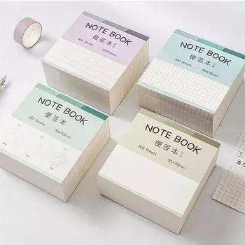 Разрывной нелипкий блокнот для заметок, утолщенный блокнот, высококачественный блокнот для студентов