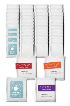 Разумные пакетики для кофе Drip Coffee Lucky Bags 50 штук Autumn Blend 25 штук Простая упаковка и 5 других видов Drip 10 г Mame s