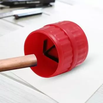 Развертка для удаления заусенцев 5-38 мм Портативная круглая развертка для внутренней и наружной трубы для удаления заусенцев
