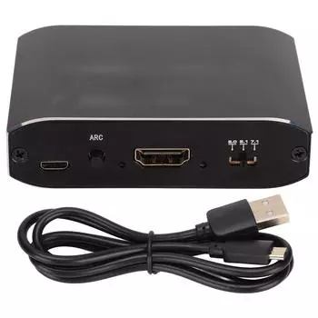 Разветвитель интерфейса мультимедиа HD Оптоволоконный 4Kx2K 60 Гц Plug and Play Стерео Конвертер Экстрактор