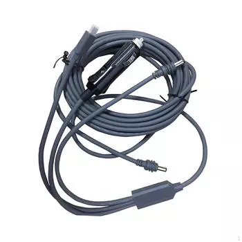 Разветвитель прикуривателя автомобиля, простой в установке, универсальный адаптер-конвертер USB для 300cm