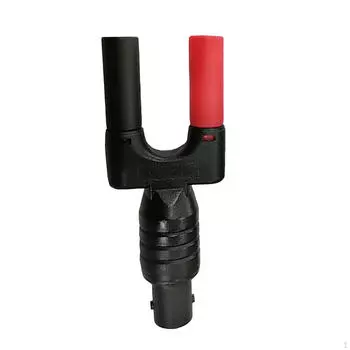 Разветвитель разъем адаптер BNC штекер на два гнезда типа «банан» зажим осциллограф часть для