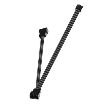 Разветвитель ШИМ-сигнала, 5/6 дюйма, ШИМ-кабель для компьютерного процессора (2 Вег