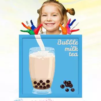 Развитие хобби 20x20 см Детский рисунок Масло Живопись по номерам Для детей Обучение рисованию Ручная роспись 20x20cm no Frame