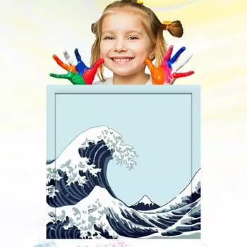 Развитие хобби 20x20 см детский рисунок маслом по номерам для детей ручная роспись обучение рисованию детей 20x20cm no Frame