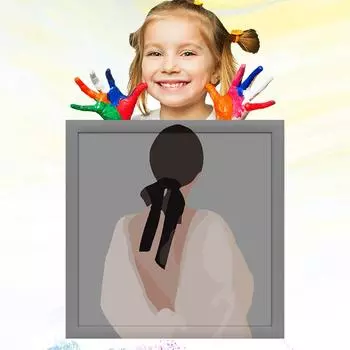 Развитие хобби 20x20 см детский рисунок ручная роспись дети обучение рисованию картина маслом по номерам для детей 20x20cm no Frame