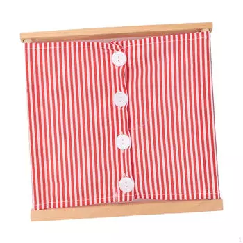 Развивающая доска для раннего развития, обучение одеванию, дорожные игрушки, развитие мелкой моторики для детей.