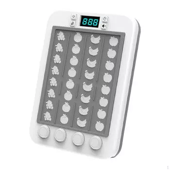 Развивающая игрушка-головоломка для малышей с функциями ритмической игры серый