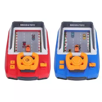 Развивающая игрушка руль для детей Моделирование вождения автомобиля Детское раннее образование Визуальный трек Blue