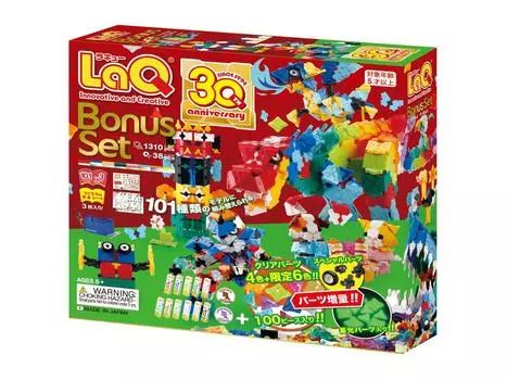 Развивающая игрушка Yoshiritsu LaQ Bonus Set L008855 2024 г.(1310 шт+SP38 шт)