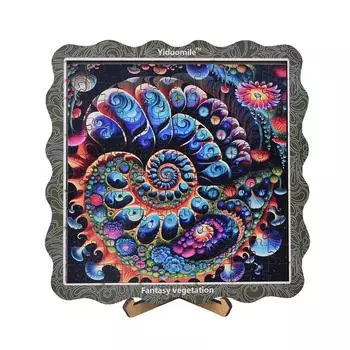 Развивающие игрушки Fantasy Vegetation, Деревянные пазлы, Подарки на Хэллоуин для семейных посиделок, Повседневные пазлы