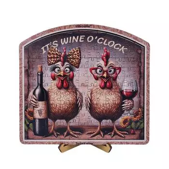 Развивающие игрушки «Вино Турции», деревянные пазлы, подходят для семейных посиделок, повседневные развивающие игрушки