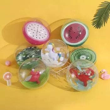 Развлечения Экологичный Полезный Прочный Летний Надувной Пляжный Мяч A