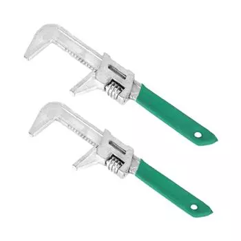 Разводной гаечный ключ типа F из стали, универсальный ручной инструмент для ремонта сантехники, широкий гаечный ключ, угловой гаечный ключ для проекта «сделай сам» 65mmx230mm