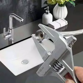 Разводной ключ для ванной комнаты, 16-68 мм, большой гаечный ключ, гаечный ключ, ручной инструмент None