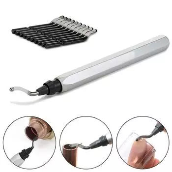 RB1000 Ручной режущий инструмент для удаления заусенцев с 10 вращающимися лезвиями для удаления заусенцев