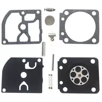 Rb-129 Carburetor Repair Kit Chainsaw Repair Kit 1 Set For Walbro Carburetor Repair Kit For STIHL MS 180 170 MS180MS170 018 017 чёрный