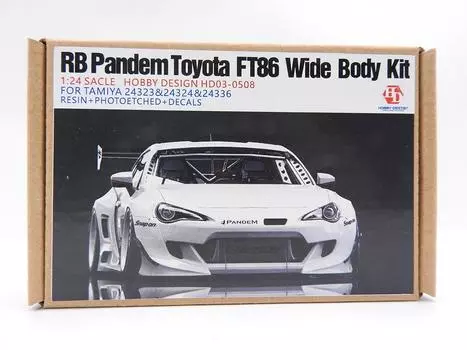 RB Pandem Toyota FT86 Wide Body Kit Hobby Design 1/24 HD03-0508