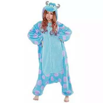rbj054 Кигуруми для взрослых Флис Disney Disney Monsters Inc. [Салли]