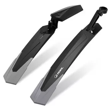 RBRL новый регулируемый шоссейный горный велосипед велосипедная шина крыло велосипедный брызговик комплект крыльев протектор велосипедная защита передняя/задняя чёрный