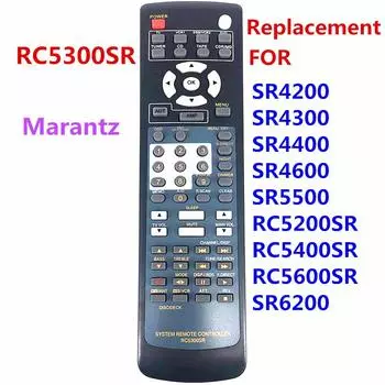 RC5300SR Новый пульт дистанционного управления для аудиосистемы Marantz SR4200 SR4300 SR4400 SR4600 SR5500 RC5200SR RC5400SR RC5600SR SR6200 Приемная система чёрный