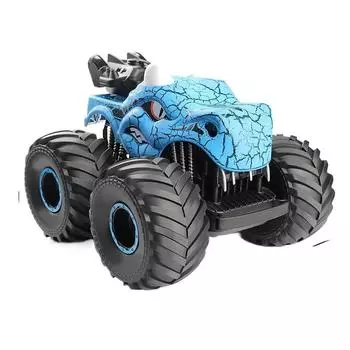 RC Car 2.4G Dinosaur Spray Off-road Stunt Rock Climbing Car Lighting Simulation Remote Control Cars Kids Toy for Boys Gift зелёный