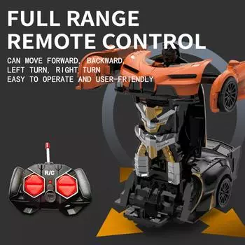 RC Car Deformation Car Mini 2 In 1 Car Toys Transform Car Robot Model Car Remote Control Toy Boys Gifts Детские игрушки Мальчики Подарок