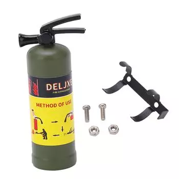RC Car Fire Extinguisher Simulation Design Яркий легкий мини-огнетушитель RC Car зелёный