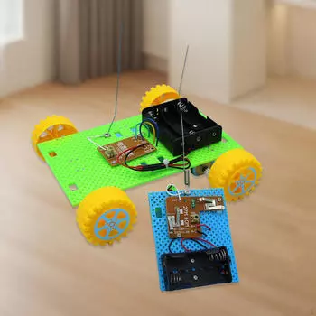 RC Car Toy Science Kits Model Building Development Stem Handmade Vehicle 3D Puzzles
