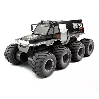 RC Drift Car Amphibious Stunt Vehicle 8WD RC Stunt Car 2.4G Подарки на день рождения Рождество Yellow 1battery