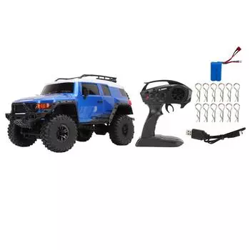 RC Off Road Car 110 2.4G 4WD полномасштабный дистанционно управляемый высокоскоростной скалолазный автомобиль для более чем 14 ZP1007