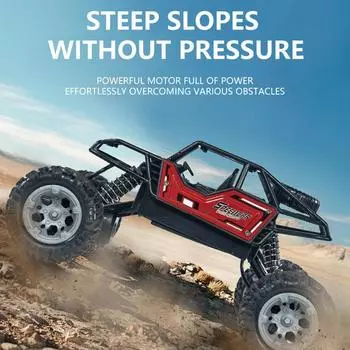 RC Пульт дистанционного управления сплава восхождение внедорожник большой высокоскоростной полный привод зарядка электрический автомобиль с дистанционным управлением детская игрушечная машина зелёный