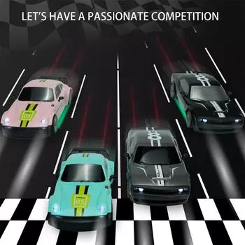 RC Racing 2.4G 4WD высокоскоростной дрифт-кар полномасштабная модель автомобиля с дроссельной заслонкой One Size чёрный