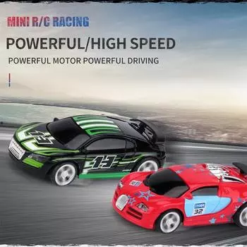 RC Racing Car Mini 1/58 Can Vehicle APP с дистанционным управлением, автомобили, грузовики, электрический дрифт, радиоуправляемая модель, радиоуправление, детская игрушка, подарок для мальчиков