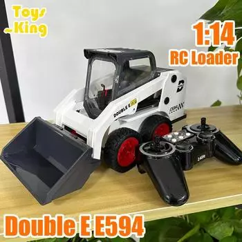 RC Truck Loader Cars Trucks Remote Control Engineering Vehicles Excavator Skid Steer Tractor Toy for Boy Gift