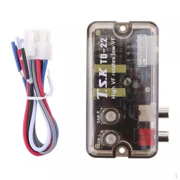 RCA стерео конвертер Low VF динамик конвертер с кабельным адаптером