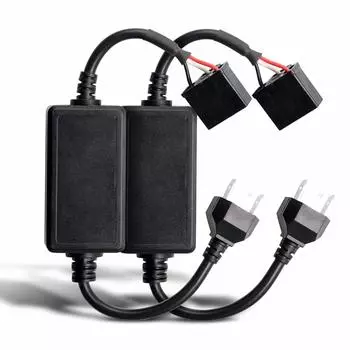 RCP H4/HS1/HB2/9003 Светодиодная лампа двойного назначения для ближнего/дальнего света с защитой, сигнальная лампа с миганием / без подсветки H4/HB2/9003