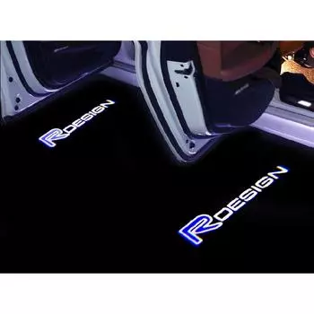 RDESIGN логотип приветственный свет для VOLVO XC90 XC40 XC60 S60 S80 V90 S90 V40 V60 Volvo автомобильный дверной светильник Volvo LED For RDESIGN