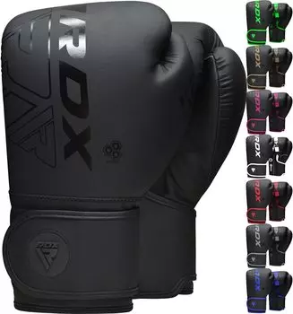 RDX Boxing Pro Training Mayan Hide Muay Thai MMA Тяжелая боксерская груша Focus Mitt Pad Тренировка 8 10 12 14 16 OZ перчатки, спарринг, кожа, кикбоксинг, чёрный