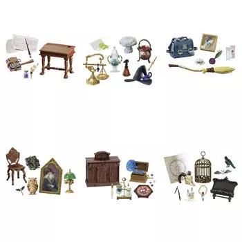 Re-ment Petit Sample Series День в школе магии 1BOX Приблизительно В115 x Ш70 x 60 мм Изготовлен из ПВХ, АБС