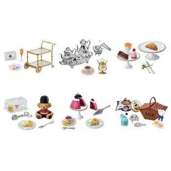 Re-ment Petit Sample Series My Secret Tea Time 1BOX Приблизительно В115 x Ш70 x Г50 мм Изготовлен из ПВХ