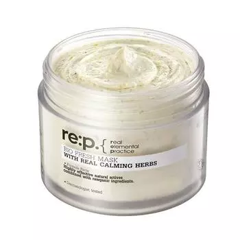 RE:P. БИО СВЕЖАЯ МАСКА С НАСТОЯЩИМИ УСПОКАИВАЮЩИМИ ТРАВАМИ 130г