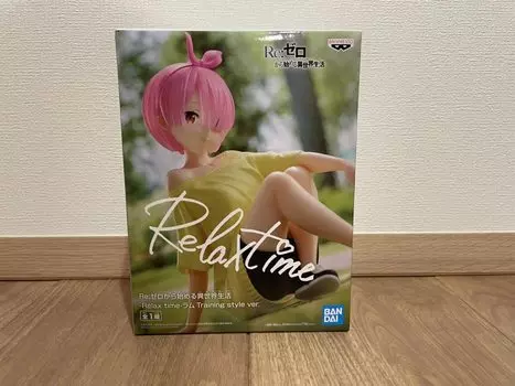 Re Zero - Начало жизни в другом мире Re Zero Relax time Ram Training style ver Figure Prize