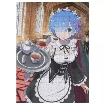 Re Zero Rem Emilia Puzzle Recreational Anime Goods Стильная игрушка First Choice Wooden Manga Wall Decor Gift Adult Unisex Enthusious Gift Birthday (3