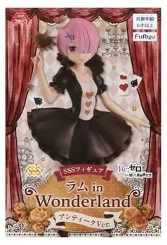 Re:ZERO -Starting Life in Another World- SSS Figure -Ram in Wonderland Antique Ver.- [1 type in total] Prize