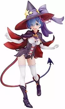 ре: Жизнь в другом мире из Zero Rem Halloween Ver. Готовая фигурка, окрашенная в масштаб 1/7 из АБС и ПВХ.