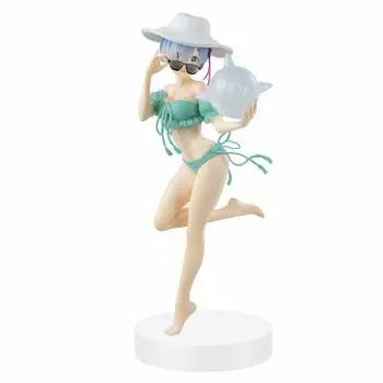 ре: Жизнь в другом мире от нуля EXQ Рисунок Rem vol.3 Аниме Фигурка Re:Приз за нулевой купальник Banpresto [курьерская доставка]