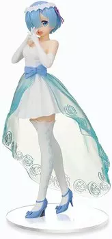 ре: Жизнь в другом мире от нуля Суперпремиум фигурка «Рем» Свадебное платье Версия. (Приз)